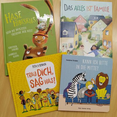 Bild vergr&ouml;&szlig;ern: vier weitere B&uuml;cher aus der Vorlesebox