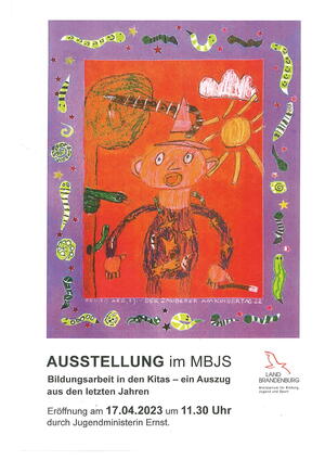 Bild vergrößern: Kita Waldhäuschen - MBJS Poster zur Ausstellung